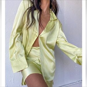 New Rumours pretty woman set blouse and skirt XS